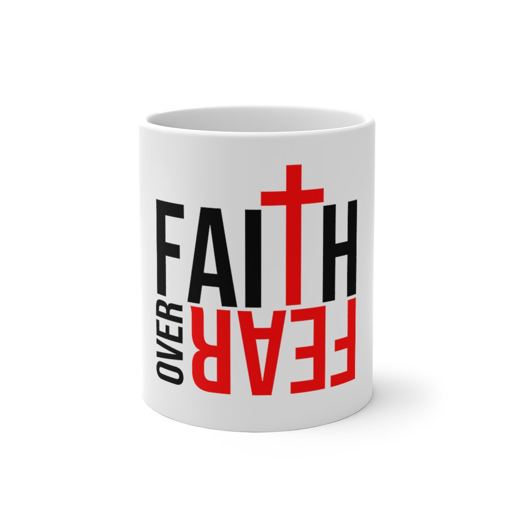 Faith Over Fear Color Changing Mug