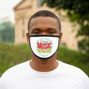 Celebrate Music Education Mixed-Fabric Face Mask
