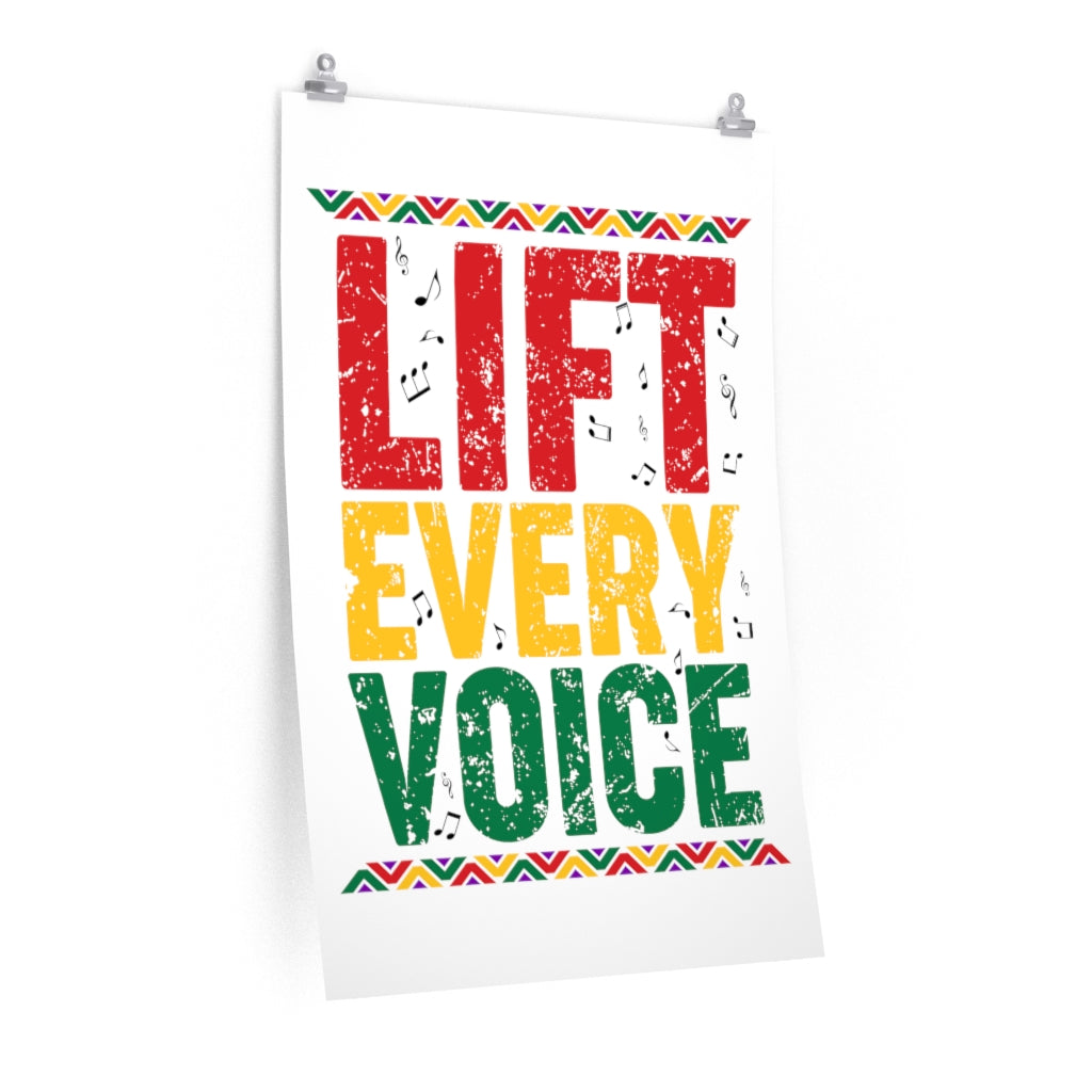 Lift Every Voice Classroom Poster