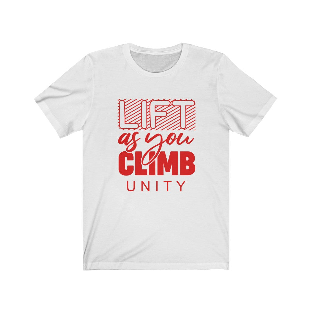 Lift as You Climb: Unity Jersey Short Sleeve Tee
